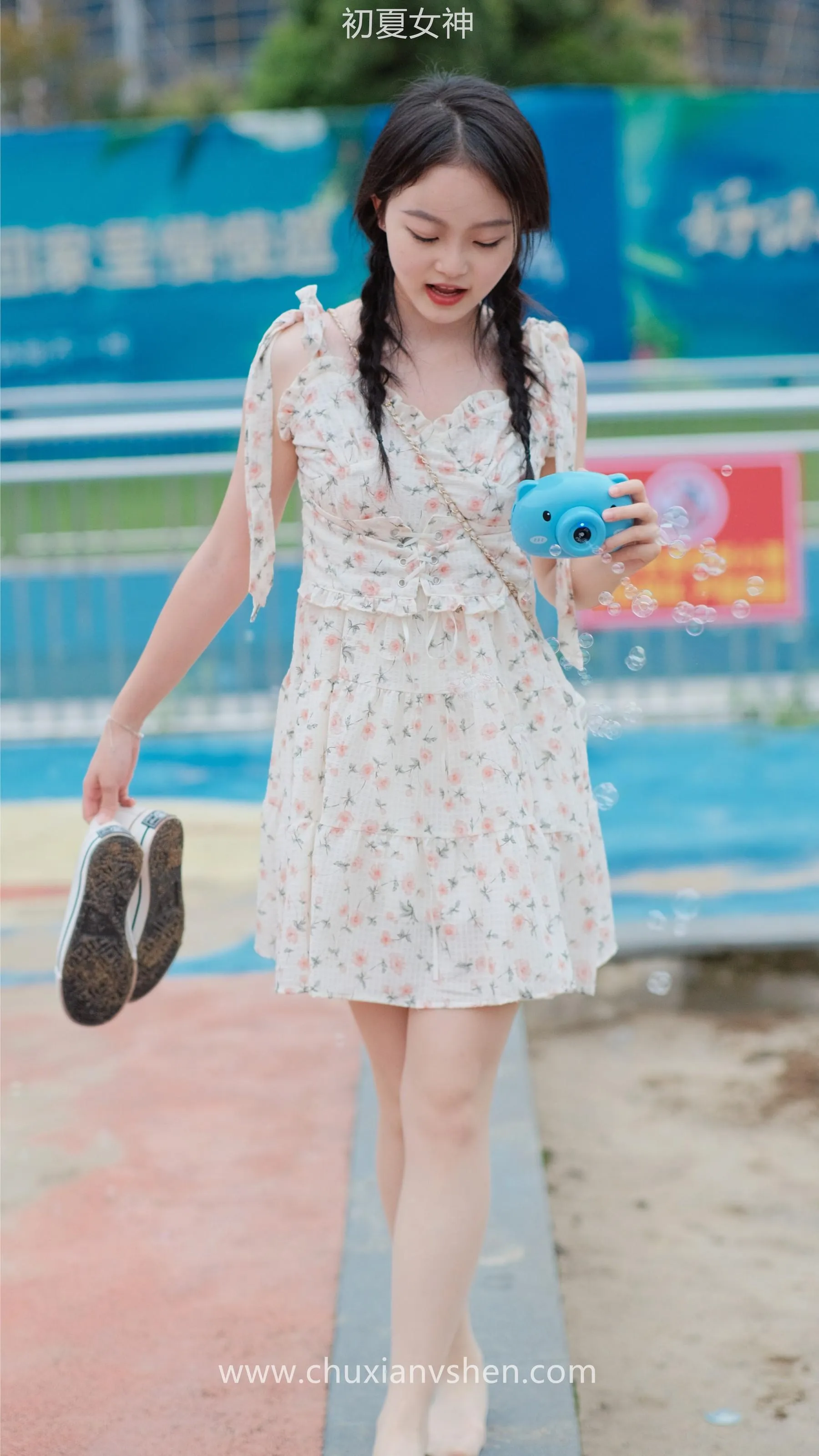 初夏女神 NO.050 双双 公园游玩 [221P]插图1